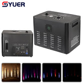 YUER™️ NOUVEAU Moule 2400W LED RVB Brouillard Étincelle 2en1 Machine DJ Machine à étincelles Pour DJ Disco Fête Familiale Soirées Loisirs Colonne de fumée légère