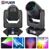 YUER™️ 295W Moving Head Light Double Prism Stage Light With LED Aperture Effect for DJ Disco Party Christmas Bar Club Wedding