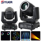 Mini Lyre YUER™️ 150W à faisceau avec spot à diaphragme effet arc-en-ciel, prisme 6+12, lumières de scène DMX512 pour DJ, discothèque, événement