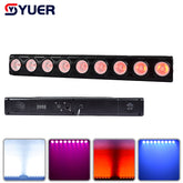 YUER™️ Lampe de lavage mural DMX 9x12W LED RGBW 4IN1 Effet d'éclairage de scène DJ Disco pour bar de danse, vacances, mariage, Noël, Halloween