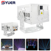 YUER™️ Projecteur de lumière laser extérieur étanche IP65 30 W avec Flight Case, zone panoramique extérieure, équipement d'éclairage de parc carré, effet de faisceau