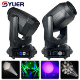 YUER™ 400W Lyre LED à Gobos Découpe CMY CTO Faisceau Spot Zoom Wash 3-en-1 Effet Scène DJ Disco Soirée Club Éclairage de Noël Piste de Danse