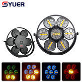 YUER™ 7x50W COB Retro Light Wash Effect DMX512 Sound Control For DJ Disco Party Bar Club Wedding Stage Lighting