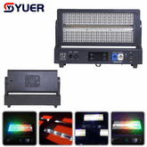 YUER™ 112+32 Segment RGB LED Moving Head Strobe Light Wash Point Control Effect Copy GLP DMX512 For DJ Disco Party Bar Club Wedding Stage Lighting