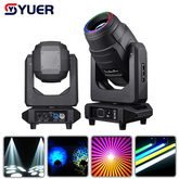 YUER™ 300W LED Beam Spot Wash Moving Head Light With Ring Frost Focus Effect DMX512 For DJ Disco Wedding Event Party Bar Club
