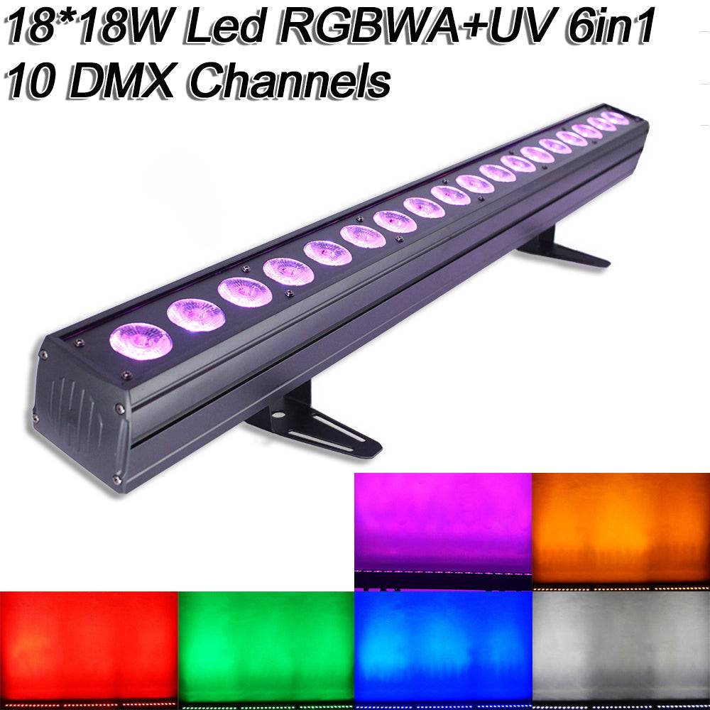 LEDパーライト 18x10W RGBW 防水 DMX512 サウンド対応 Amazon.co.jp: LEDパーライト、18x10W RGBW IP65防水舞台照明