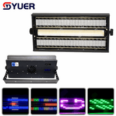YUER™ 72+32+8 Segment LED RGB+W Strobe Light Wash Effect Copy Roxx Effect DMX512 Sound Control For DJ Disco Party Bar Club Wedding Stage Lighting