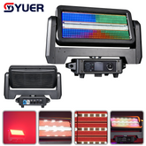 YUER™ 96+56+20 Segment LED Lyre Stroboscope à Tête Mobile Lumière X-Rotation Infinie Effet de Teinture Flash Copie Effet ROXX DMX512 RDM Art Net Pour DJ Disco Scène Mariage Intérieur Piste de Danse Fête Musicale