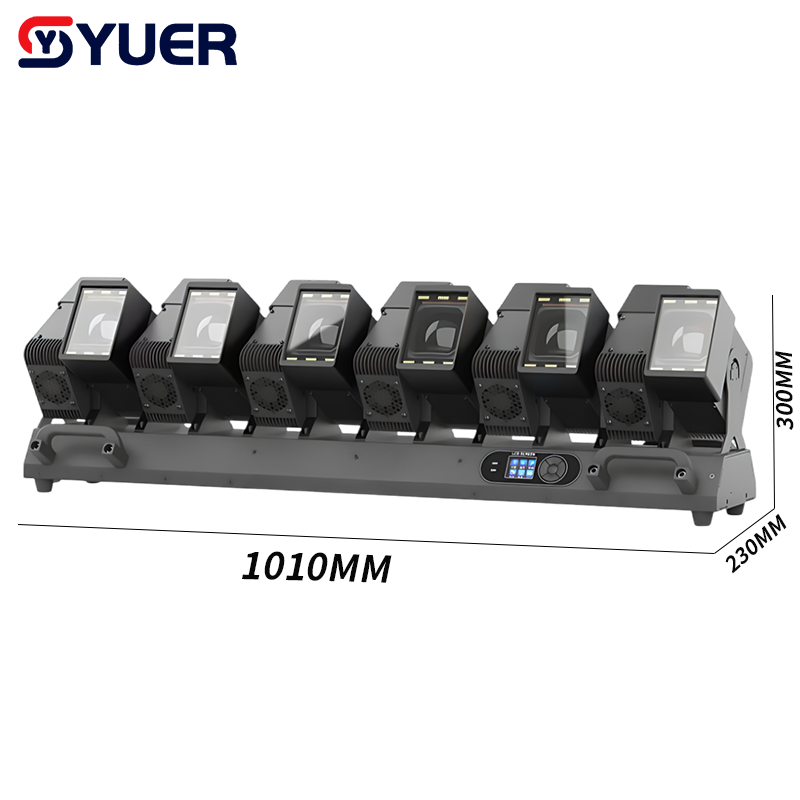 YUER™️Standard Edition LED 12X60W RGBW 4in1+432 Golden +432 Cold White Moving Head Beam Light DMX512 For DJ Disco Party Stage Effect Lighting Night Club Bar Light