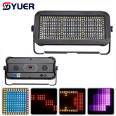 YUER™NUEVO 360X0.2W RGB+204X0.5W Luz Estroboscópica Blanca Control Independiente Control por Voz DMX512 Para Fiestas DJ Discotecas Conciertos Espectáculos en Vivo Lámpara de Carreras de Caballos