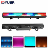 YUER™ IP65 Waterproof 576x0.5W RGB +288x0.5w White Long Strip With Stick Style Flicker Wash Point Control Effect ADJ DMX Chanels RDM For DJ Disco Party Wedding Club