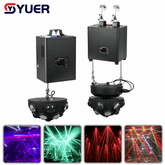 YUER™ 13x10W RGBW 4in1+ Red Green Laser Magic Ball Lifting Light DMX512 Sound Control For DJ Disco Party Bar Club Wedding Stage Effect Lighting