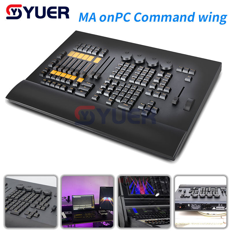 YUER™️ Professional Command Wing Console: The Ultimate DJ Lighting Controller