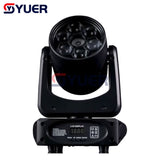 YUER™️ 90W LED bee eye laser lights moving head beam lights celebration ktv disco dj bar voice controlled rotating DMXstage lighting