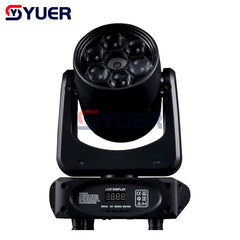 YUER™️ 90W LED lumières laser oeil d'abeille lumières de faisceau à tête mobile célébration ktv disco dj bar éclairage de scène DMX rotatif à commande vocale