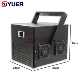 YUER™️ 12W RGB Animation 30kpps Scanning Laser Lights DMX512 DJ Disco Partterns Wash Laser Projector For Wedding LED Party Bar Light