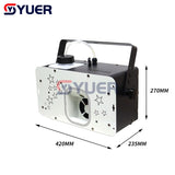 YUER™️ NEW Mold Mini Haze Machine 800W Mist Hazer Water Based Haze Concert Smoke Fog Machine DMX RJ45 Theater For Nightclub DJ Party