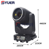 YUER™️ NEW LIDA 5WRGB Moving Head Laser Projector 20Kpps Scanning LED Aperture Assist For DJ Disco DMX 512 Auto Sound Music Modes