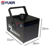 YUER™️ New Dual Outlet 300W Fog Machine DMX Stage Fog Machine 1.2 Liter Oil Capacity Fog Machine Perfect for Wedding Concerts