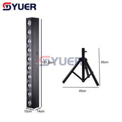 YUER™️ 10x12W COB barra cegadora blanca cálida luz COB LED ámbar iluminación de escenario profesional de alta potencia para fiesta Bar KTV DJ Disco 