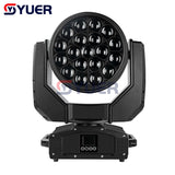 YUER™️ Water Proof IP65 19X40W RGBW Bee Eye Zoom Moving Head Light DMX512 21/23/35/78/92/97/99CH Beam Pattern Effect DJ Disco Stage Wedding Party Bar