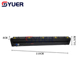 YUER™️ 8 Eyes Full Color RGB Laser Bar Light DMX512 Stage Strobe Effect Projector DJ Disco Party Dance Floor Bar Club Music Restaurant