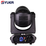 YUER™️Upgraded Version LED 250W Moving Head Light With Ring Beam Spot 18 Rotating Prisms Focus Frost Rainbow Effect DMX For Stage Light Disco Dj