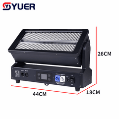 YUER™ 112+32 Segment RGB LED Moving Head Strobe Light Wash Point Control Effect Copy GLP DMX512 For DJ Disco Party Bar Club Wedding Stage Lighting