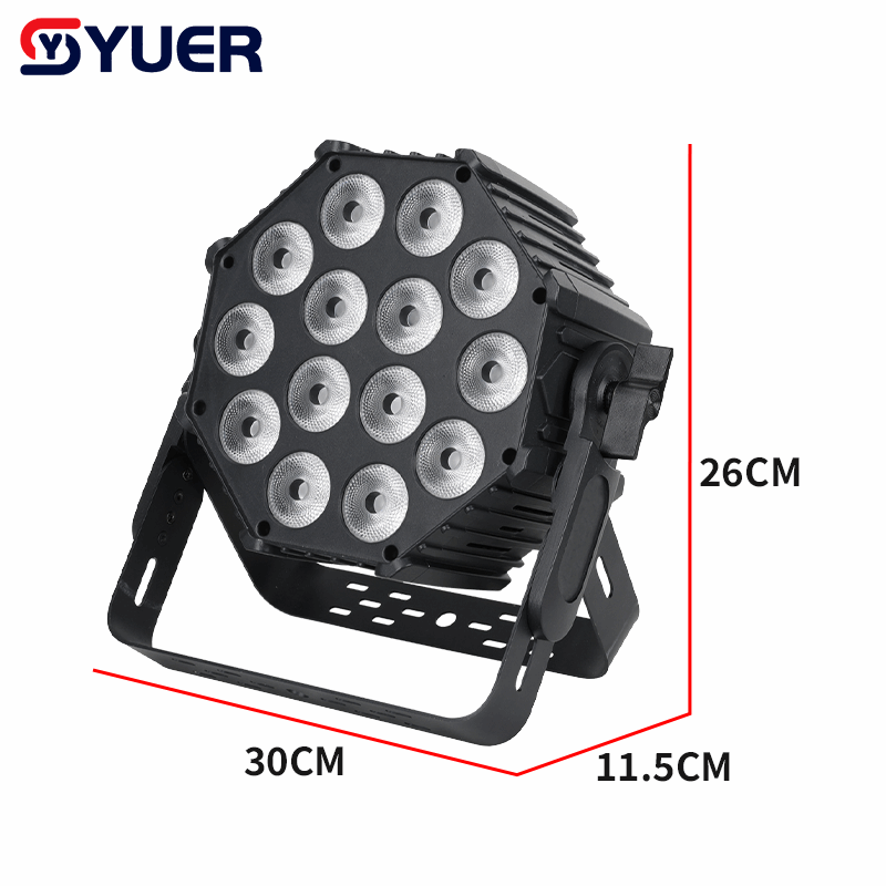 YUER™ 14x15W RGBW 4in1 Par Light Wash Effect DMX512 Sound Control For DJ Disco Party Bar Club Wedding Stage Effect Lighting