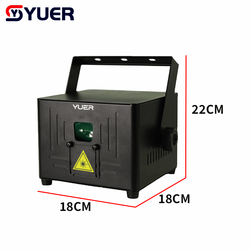YUER™ 5W 6W RGB Animation Battery Laser Light With Bluetooth APP ILDA Control Pattern Effect For DJ Disco Party Bar Club Wedding Stage Lighting