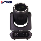 YUER™️Upgraded Version LED 250W Moving Head Light With Ring Beam Spot 18 Rotating Prisms Focus Frost Rainbow Effect DMX For Stage Light Disco Dj