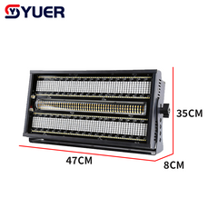 YUER™ 72+32+8 Segment LED RGB+W Strobe Light Wash Effect Copy Roxx Effect DMX512 Sound Control For DJ Disco Party Bar Club Wedding Stage Lighting