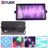 YUER™ NEW 820PCS Point Control RGB 3IN1 LED Strobe Light  With Flash Wash Effect DMX512 For DJ Disco Party Wedding Show Club Lighting