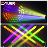 YUER™️  LED 300W Beam Spot Moving Head Light+Aperture+Rainbow Effect DMX512 Stage Light Effect Light Disco Dj Bar