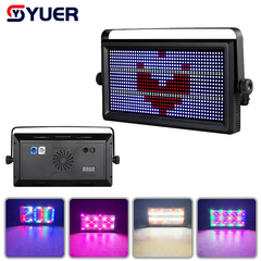 YUER™  135+30 Segments RGB +White Strobe Light Wash Effect DMX512 Sound Control For DJ Disco Party Bar Club Wedding Stage Lighting