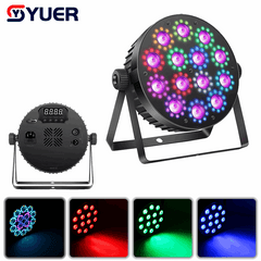 YUER™ 14x6W RGBW 4in1+140pcs 5050RGB LED Par Light Wash Pixel Effect DMX512 Remote Control For DJ Disco Party Bar Club Wedding Stage Lighting