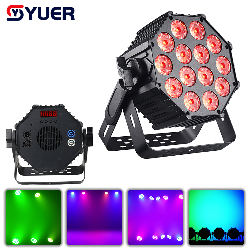 YUER™ 14x15W RGBW 4in1 Par Light Wash Effect DMX512 Sound Control For DJ Disco Party Bar Club Wedding Stage Effect Lighting