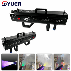 YUER™ 1500W Smoke Gun Nozzle LED RGB + Light Strip RGB 40W Spray distance 5-8 meters For DJ Disco Party Bar Club Wedding Stage Lighting
