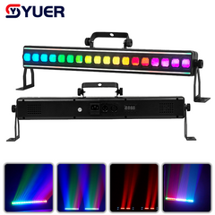 YUER™ 18x3W RGB Light Curtain Light With LED Strip Point Control Wash Effect DMX512 Remote Control For DJ Disco Party Bar Club Wedding Stage Lighting