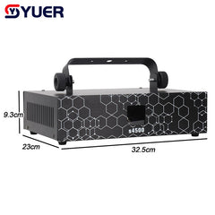 YUER™️ NOUVEAU 4,5 W RGB Laser Beam Line Pattern Animation Scanner Projecteur DJ Disco Éclairage de scène Effet Dance Party Holiday Bar Club DMX 