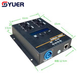 YUER™️ NEW ArtNet DMX 2048 Ethernet Lighting Controller Interface, 4 Universe/Truss Mountable/PoE CR041 For DJ Disco Stage Bar