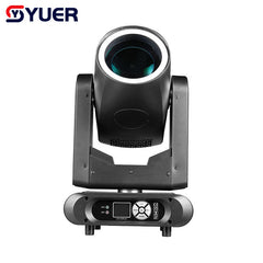 YUER™️ LED 300W Beam Spot Moving Head Light With LED Aperture+Double Prism+Rainbow+Atomization Effect Electric focusing Stage Lighting For DJ Disco Party Christmas Bar Club Wedding