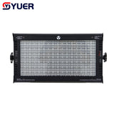 YUER™️ 1000 LED 112 Segments RGB Strobe Stage Light Effect Sound Activated For Club Disco Party DJ Bar Holiday Night Lighting