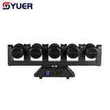 YUER™ 5x80W RGBW + 4x10W Golden Beam Moving Head Light DMX512 Control for DJ Disoc Stage Lighting Show Party Club Park Indoor Bar