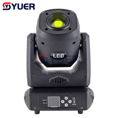 YUER™️ Lumière disco professionnelle 120W à tête mobile DMX512, effet de scène, spectacle de fête, DJ, mariage, club, bar, faisceau 