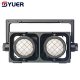 YUER™️ Waterproof IP65 2Eyes 2X300W RGBAW 5IN1 LED Blinder Light DMX512 For DJ Disco Party Stage Effect Lighting Night Club Bar Light