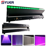 YUER™️ 20x40W RGBW LED ZOOM BAR Scanning Point Control Moving Head Beam Light For Party KTV Disco DJ