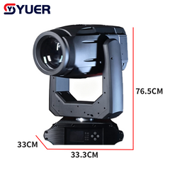 YUER™ IP66 Waterproof 750W LED Cutting Moving Head Light Zoom CMY CTO Frost Rainbow Effect DMX512 RDM For DJ Disco Party Bar Club Wedding Stage Lighting