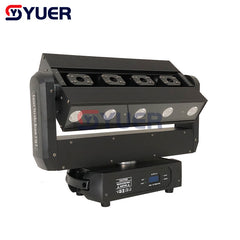 YUER™️ Efecto de haz estroboscópico láser 3 en 1 Luz con cabezal móvil de rotación inalámbrica DMX512 29/45CH DJ Disco escenario boda fiesta espectáculo discoteca Bar 