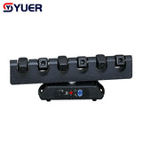 YUER™️ Single Head 2W or 500MW  NEW 6 Heads Stage Beam Laser Moving Head Light RGB DJ Laser Effect  for Disco Music Dance Party Lights